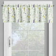 thumbnail image 2 of Ambesonne Floral Window Valance, Delicate Wild Flowers, 54" X 12", Lime Green Violet, 2 of 5
