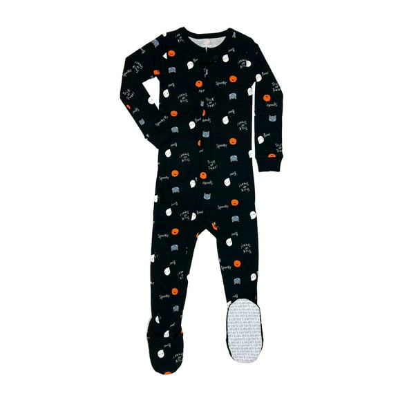 Carter's Toddler Boy's Girl's Halloween Print Cotton Footed Pajama Sleeper, Size 5T