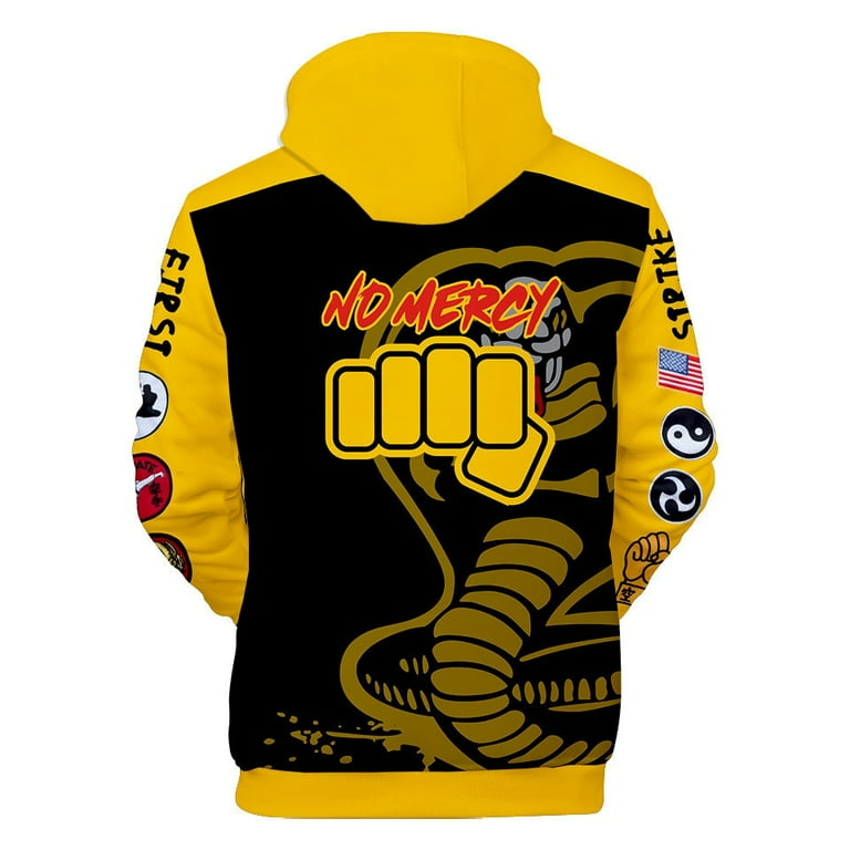 The Karate Kid Cobra Kai Hoodie 3D Print Animation Clothes Cosplay