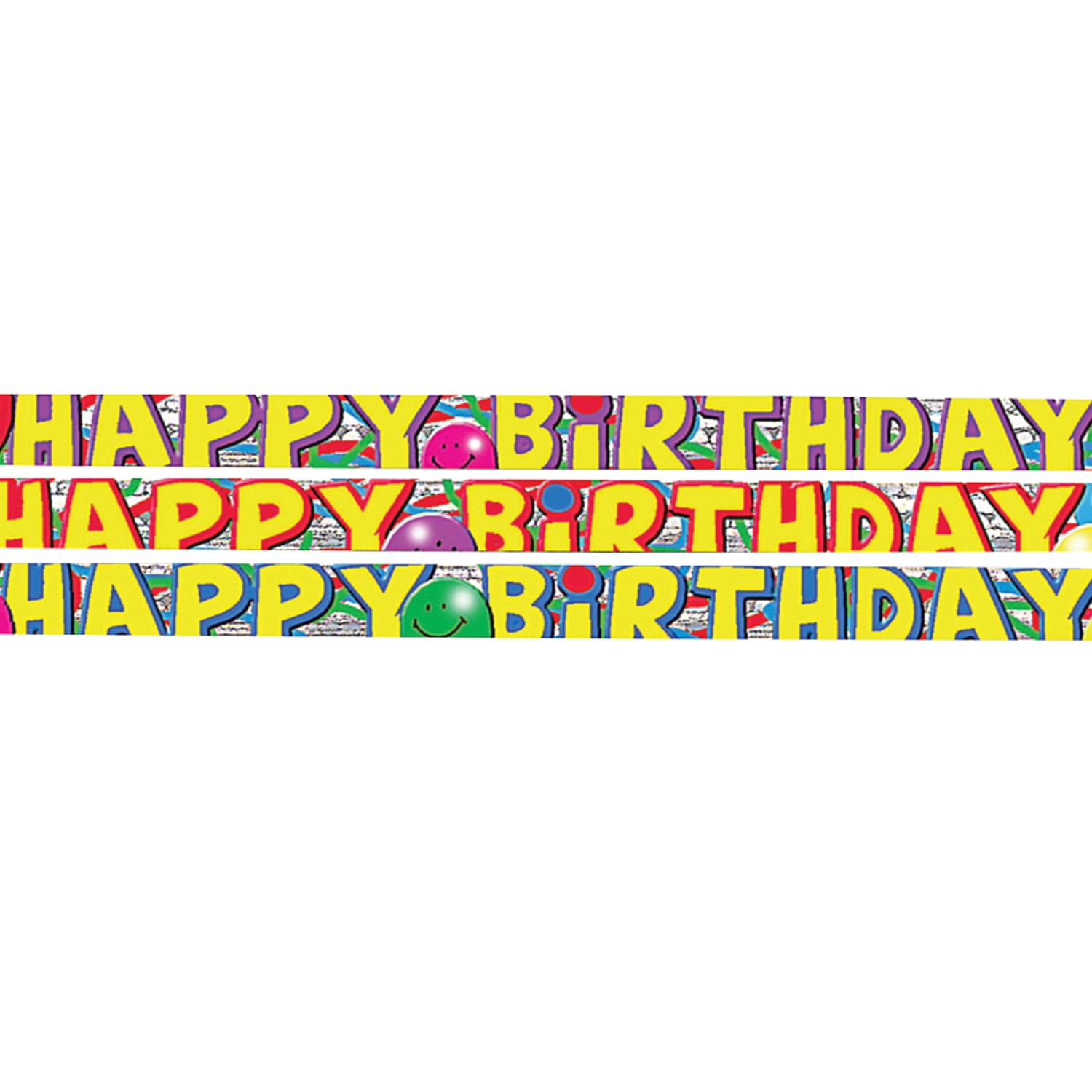 Musgrave Pencil Company Birthday Bash Motivational/Fun Pencils, 12 Per Pack, 12 Packs
