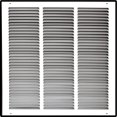 thumbnail image 3 of [2 Pack] Fits 18x18 Duct Opening | Steel Return Air Grille by Handua | Vent Cover Grill for Sidewall and Ceiling | White | HVAC Cold Air Intake Grille | Outer Dimensions: 19.75"W X 19.75", 3 of 7