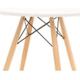 thumbnail image 3 of Mesa Eames Redonda 80 MDF Blanca Grupo Microtec Estilo Eames Patas comedor de Madera Minimalista Grupo Microtec minimalista, 3 of 4