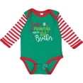 thumbnail image 3 of Inktastic Santa is Promoting Me to Big Brother Boys Long Sleeve Baby Bodysuit, 3 of 5