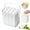 White-12, variant on Silicone Ice Stick Tray with Storage Caddy, 6/12 Sticks Twist Release Ice Stick Mold with Lid,Reusable Popsicle Mold for Water Bottles Sports Bottle