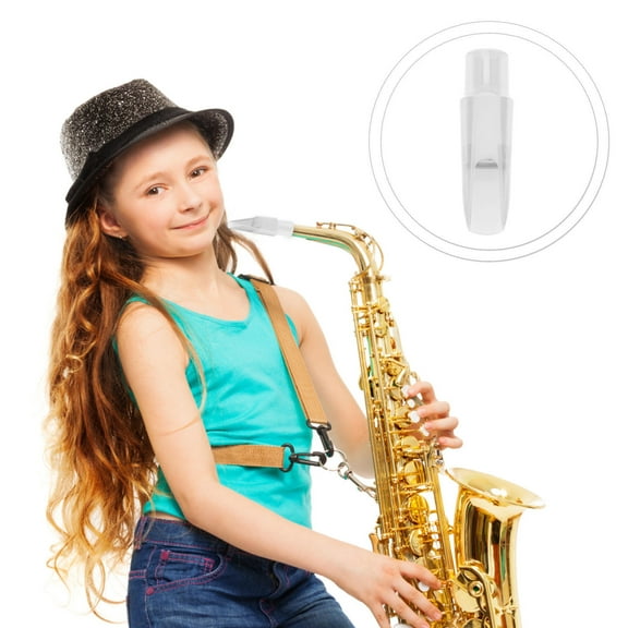 SHINYPASING Alto Saxophone Mouthpiece 1Pack for Jazz Music and Musical Performance Transparent Acrylic