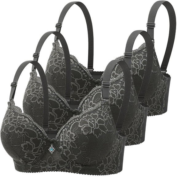 3pc Pack Bras for Women Seamless Lifting Support Bras Stretch Bras for Women Full Coverage Bralettes Thin Bra Fitness Sports Bra Seamless Bra Comfort Bras Supportive Bra,Beige,36