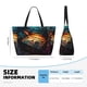 thumbnail image 4 of Easygdp Underwater Treasure Chest Bolsa de Viaje de Playa de Gran Capacidad, Bolsa Tote Perfecta para la Playa, Escapadas de Fin de Semana y Viajes, 4 of 7