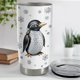 thumbnail image 3 of Vaso de pingüino SANDJEST de 20 oz con dibujos de joyas, vasos aislados de acero inoxidable, regalos para mujeres y niñas, taza de viaje para café, regalo para Navidad y cumpleaños, 3 of 8