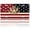 American Great Seal, variant on USA 250th Anniversary License Plate, Personalized Distressed American Car Front License Plate Cover, Car Decor Accessory Stainless Aluminum Metal Rust-Proof Car Plate Novelty Vanity Tag 6 X 12 Inch