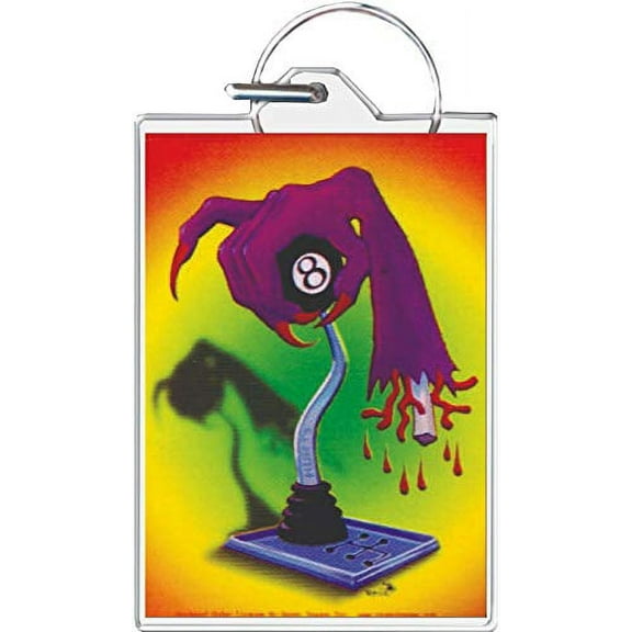 Severed 8 Ball Keychain