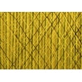 thumbnail image 1 of Ahgly Company Machine Washable Indoor Rectangle Abstract Yellow Modern Area Rugs, 6' x 9', 1 of 1