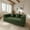 Green, variant on FORZIRAX 82" Convertible Sofa Bed, Boneless Couch with 4 Fixed Shelves & 2 Storage Bags, Modular Pull-Out Couch with High-Resilience Foam, Corduroy Folding Sofa Bed for Living Room, Bedroom，Black