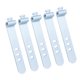 thumbnail image 1 of Organizador de cables de silicona reutilizable de 5 piezas, bridas flexibles para auriculares, TV, cables USB, ordenador, bolsas de comida, cortinas, paraguas y soluciones de almacenamiento., 1 of 8