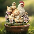 thumbnail image 2 of Mother's Day Decorations interdependent Affection Cute Animals with Flower Cartoon Yard Signs Garden Statues Party Outdoor Decorations 2D Flat Acrylic Mother's Day Stakes Signs, 2 of 6