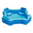 thumbnail image 1 of Summer Waves KB0706000 8.75ft x 26in Inflatable 4 Person Deluxe Swimming Pool, 1 of 3