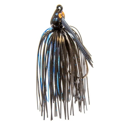 UPC: 0897744004667 | Z Man CrosseyeZ SnkhdSwimJig 1/4oz Black/Blue