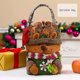 thumbnail image 5 of Shininglove Bolsa Bolsa de Dulces Santa Claus Elk Muñeco de Nieve Muñeca Bolsa de Tela Decoraciones navideñas para Navidad Favores Bolsa de Regalo-muñeco de Nieve, 5 of 5