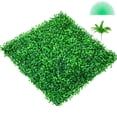 thumbnail image 6 of Artificial Boxwood Panel UV 6pcs Boxwood Hedge Wall Panels, Artificial Grass Backdrop Wall 20" X 20" 4 cm Green Grass Wall, Fake Hedge for Decor Privacy Fence Indoor, Outdoor Garden Backyard, 6 of 6