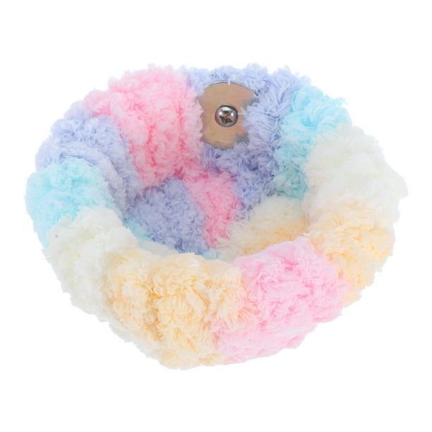Nido de pájaros para jaula, cama colgante de felpa para pájaros, para cría de periquitos, casa de pájaros para Conure, periquito, cacatúa, agapornis, pinzón canario, mascotas pequeñas