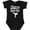 AB-Black, variant on Martial Arts Future Black Belt Karate Boys or Girls Baby Bodysuit