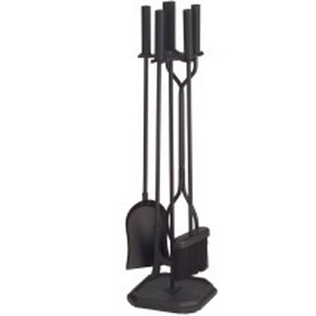 - Minuteman X810842 4 Piece Black Fireplace Tool Set