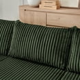 thumbnail image 3 of 94.1" modular Sectional Sofa,Compressed Corduroy couch, Comfy Compression Sofa for small spaces, Green, 3 of 8