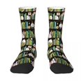 thumbnail image 2 of Gatos de la biblioteca Gatos caprichosos en los estantes de libros Calcetines para hombre Calcetines largos hasta la rodilla Calcetines para parejas Medias de personalidad Hip Hop, 2 of 4