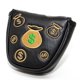 thumbnail image 5 of Cubierta de putter de mazo de golf DYNWAVEMX Accesorio de bolsa de golf Oro semicírculo dorado, 5 of 8