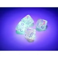 thumbnail image 2 of Chessex d10 Dice Set: Nebula Luminary - Wisteria w/White (10), 2 of 2