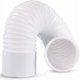 thumbnail image 1 of Manguera de escape de CA, manguera de aire acondicionado portátil de polipropileno flexible, diseño duradero, resistencia al desgaste por calor, longitud ajustable con rosca en sentido antihorario, 1 of 5