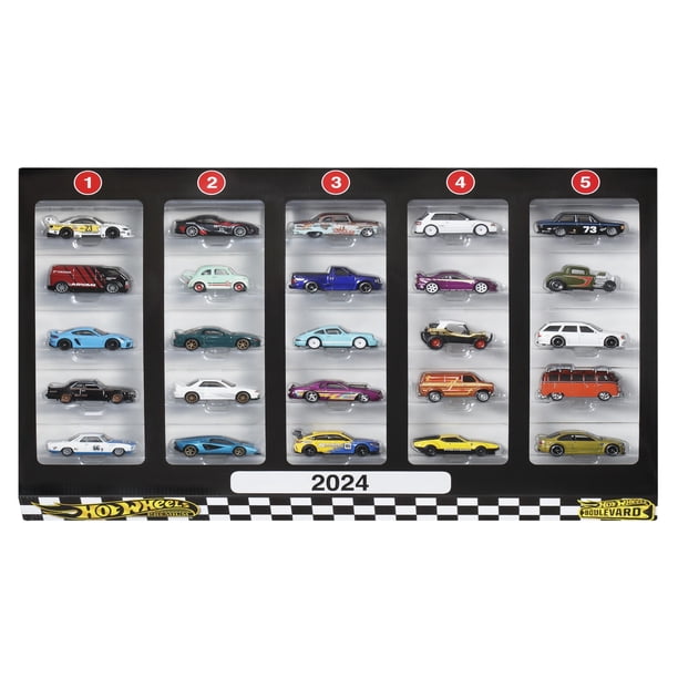 Hot Wheels Boulevard 25-Car Set - 1:64 Scale Sports Cars - Walmart