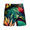 thumbnail image 3 of LSLJS Short de Plage Décontracté à Imprimé Spécial pour Hommes, 3 of 5