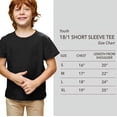 thumbnail image 5 of Aquaman and the Lost Kingdom Aquaman Stats Unisex Youth T Shirt, 5 of 5