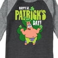 thumbnail image 3 of SpongeBob SquarePants - Happy St Patricks Day - Toddler And Youth Raglan Graphic T-Shirt, 3 of 7