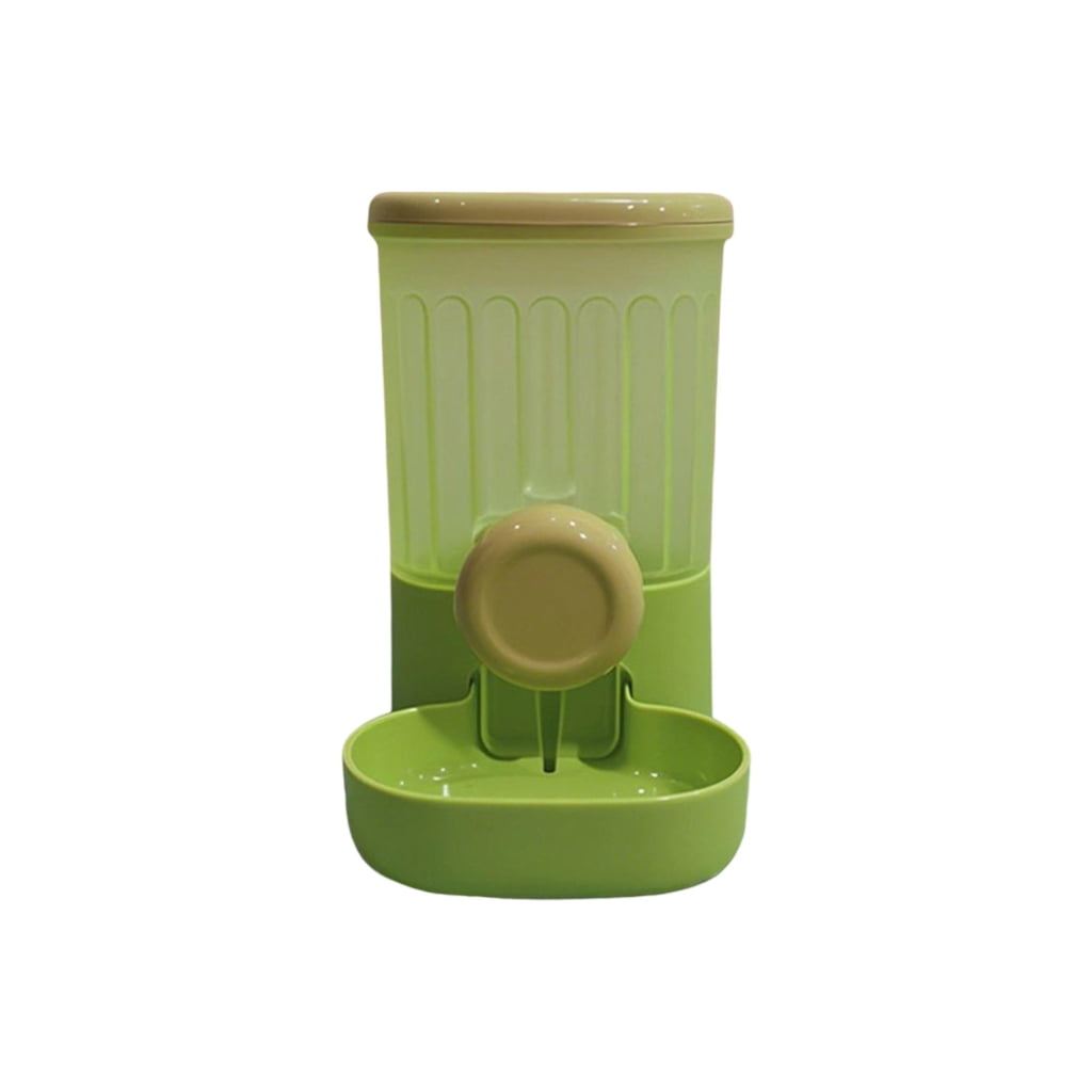 BQBQERT Pet Feeding Station Double Bowl Integrated Water Dispenser Space Saving