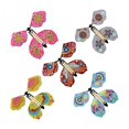 thumbnail image 1 of Abbracc 2x5x Flying Butterfly Clockwork Butterfly for Birthday Greeting Cards Bookmark D, 1 of 9