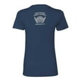 thumbnail image 2 of Harley-Davidson Women's Outburst Scoop Neck Short Sleeve Tee - Indigo Blue (L), Harley Davidson, 2 of 2