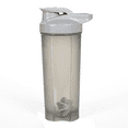 thumbnail image 1 of Shaker Bottle with Motivational Quotes Protein Shaker Cup|Attachable Container Storage, 1 of 5
