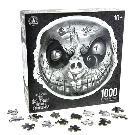 Christmas 1000 Piece Puzzle - Tim Burton's The Nightmare Before Christmas Disney Parks 1000 Piece Jigsaw Puzzle