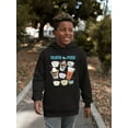 thumbnail image 2 of Dippin' Dots Variety Tee - Ice Cream Flavors Graphic Youth's Hoodie, 2 of 4