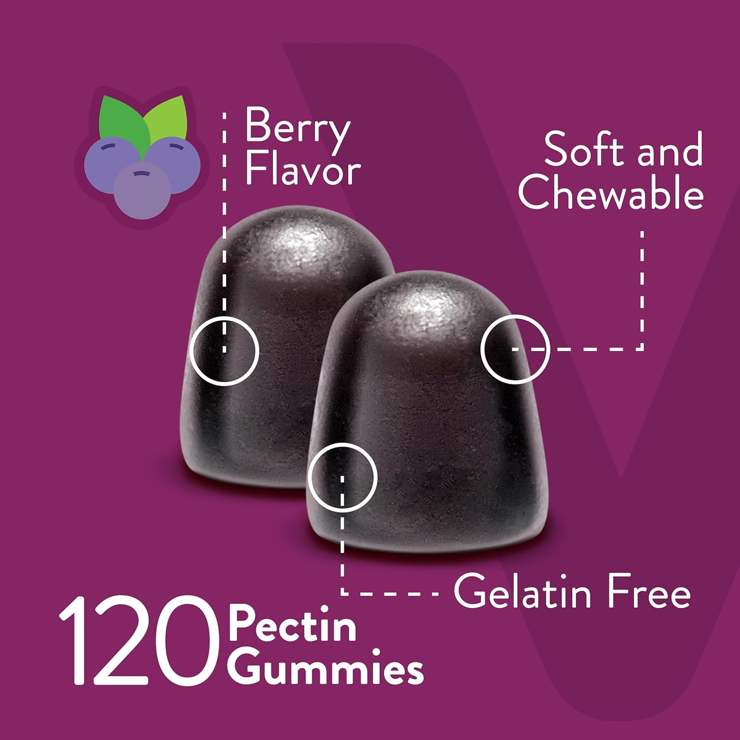 VITEEY Prenatal Vitamins Gummies, Pregnancy Support for Mom & Baby, Berry Flavor, 60 Count, 2 Pack