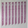 BRIDAL PARTY SASH SET 8/PCS