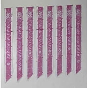 BRIDAL PARTY SASH SET 8/PCS