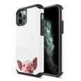 thumbnail image 1 of FINCIBO Hybrid Case Hard Plastic TPU Slim Back Cover for Apple iPhone 11 Pro 5.8" 2019, Baby Pig, 1 of 8