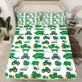 thumbnail image 2 of Erosebridal Tractors Sheet Set King Size Bed Sheets Cartoon Farm Truck Bed Sheets Set Ultra Soft Construction Cars Bedding Set Equipment Car Decor Bedroom, Luxury Microfiber, 2 of 6