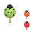 thumbnail image 2 of Pack Creative Wall Hook Keychain Children's Cute Coat Wall Hook Hanging Bathroom Towel Hook Wall Mounted Hat Key Hook Decorative Wall Small Key Christmas Light Sticky Clips, 2 of 4