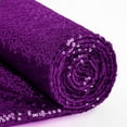 thumbnail image 2 of Purple Sequin Fabric by The Yard, 15 Feet 5 Yard Sparkly Glitter Sequins Material for Wedding/Bridesmaid Dresses, Party Costumes, Tablecloths, DIY Sewing Projects, 2 of 14