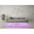 thumbnail image 3 of Ahgly Company Indoor Rectangle Persian Purple Traditional Area Rugs, 8' x 10', 3 of 4