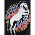 thumbnail image 4 of Willie Nelson Men's & Big Men's Heavyweight Boxy Fit Washed Cotton Graphic Tee, Sizes XS-5XL, 4 of 5