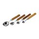 thumbnail image 1 of Juego de 4 cucharas medidoras de acero inoxidable para café y bar. argén, 1 of 9